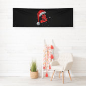 Deck The Halls Sneeuw Collectie 2.5x8 Vinyl Banner (Insitu)