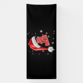 Deck The Halls Sneeuw Collectie 4x10 Vinyl Banner (Verticaal)