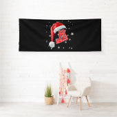 Deck The Halls Sneeuw Collectie 4x10 Vinyl Banner (Insitu)