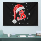 Deck The Halls Sneeuw Collectie 4x6 Vinyl Banner (Beurs)