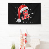 Deck The Halls Sneeuw Collectie 4x6 Vinyl Banner (Insitu)