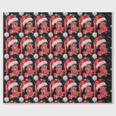 Deck The Halls Snow Collectie inpakpapier (Vlak)