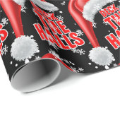 Deck The Halls Snow Collectie inpakpapier (Rol Hoek)