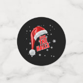 Deck The Halls Snow Collectie Table Confetti (Kleine voorkant)