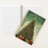 "Deck the Halls" stijl Christmas Journal Notitieboek (Binnen)