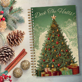 "Deck the Halls"  stijl Christmas Journal Notitieboek