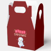 Deck the Halls: vrolijk kerstfeest" Bedankdoosjes (Open)