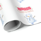 Deck the Halls: vrolijk kerstfeest" Cadeaupapier (Rol Hoek)