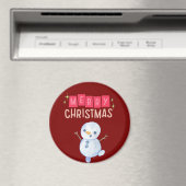 Deck the Halls: vrolijk kerstfeest" Magneet (Insitu (Vaatwasser))