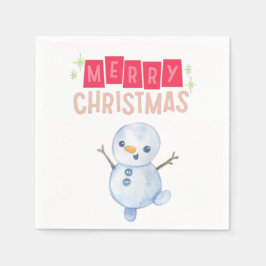 Deck the Halls: vrolijk kerstfeest" Servet