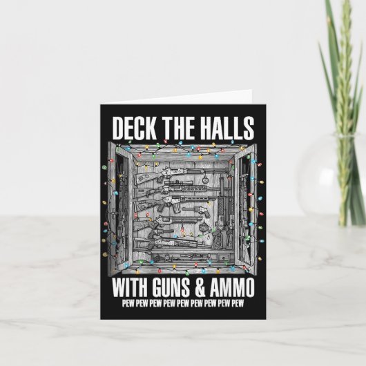Deck The Halls With Guns & Ammo Kaart (Voorkant)
