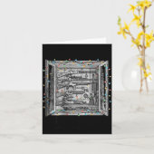 Deck The Halls With Guns & Ammo (on Back) Kaart (Gele Bloem)