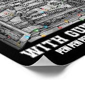 Deck The Halls With Guns &amp; Ammo  Poster (Hoek)