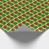 "Deck the Halls" wrapping paper Cadeaupapier (Hoek)