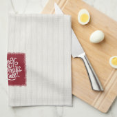 Deck the Halls Y'all Theedoek (Quarter Fold)