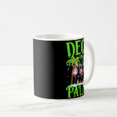 Deck The Palms Flamingo Trocal Christmas Lights Pa Koffiemok (Voorkant rechts)