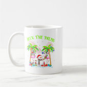 Deck The Palms Flamingo Trocal Christmas Lights Pa Koffiemok (Links)