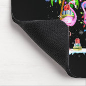 Deck The Palms Flamingo Trocal Christmas Lights Pa Muismat (Hoek)