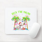 Deck The Palms Flamingo Trocal Christmas Lights Pa Muismat (Met muis)