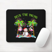 Deck The Palms Flamingo Trocal Christmas Lights Pa Muismat (Met muis)