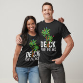 Deck The Palms | Funny Tropical Christmas T-shirt (Unisex)