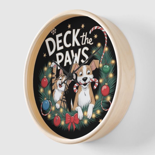 Deck the Paws - Grappig Kerstmiskraam (Hoek)
