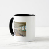 Deck Uitzicht van de lijn Patricia, Hamburg-Amerik Mok (Voorkant links)