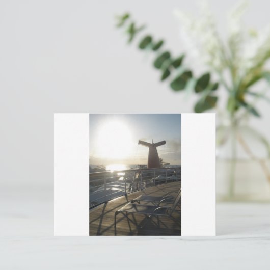 Deck van de carnavalsensatie briefkaart (Staand voorkant)