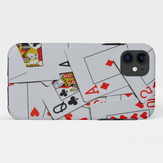 Deck van de verspreide Kaart, iPhone/iPad-draagtas Case-Mate iPhone Case (Achterkant (horizontaal))