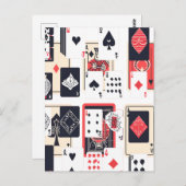 Deck van kaarten | Abstract modern (Voorkant / Achterkant)