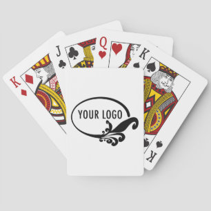 Deck voor afspeelkaarten Aangepaste Logo promotie Pokerkaarten