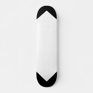 deck voor zwart en wit patroon skateboard