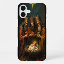 Deck Your Tech: Feestelijke Kerstbehang 2026 iPhone 16 Plus Hoesje