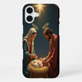 Deck Your Tech: Feestelijke Kerstbehang 2026 iPhone Hoesje (Achterkant)