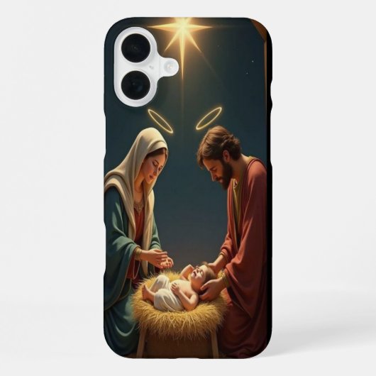 Deck Your Tech: Feestelijke Kerstbehang 2026 iPhone Hoesje (Achterkant)