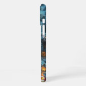 Deck Your Tech: Feestelijke Kerstbehang 2026 iPhone Hoesje (Linkerkant)