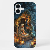 Deck Your Tech: Feestelijke Kerstbehang 2026 iPhone Hoesje (Achterkant)