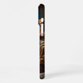 Deck Your Tech: Feestelijke Kerstbehang 2026 iPhone Hoesje (Linkerkant)