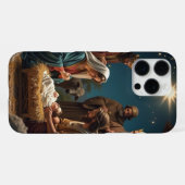 Deck Your Tech: Feestelijke Kerstbehang 2026 iPhone Hoesje (Achterkant horizontaal)