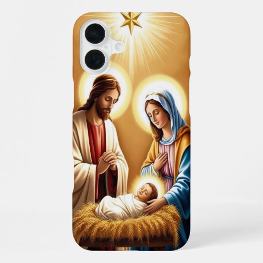 Deck Your Tech: Feestelijke Kerstbehang 2026 iPhone Hoesje (Achterkant)