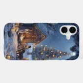 Deck Your Tech: Feestelijke Kerstbehang 2026 iPhone Hoesje (Achterkant horizontaal)