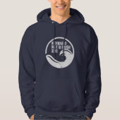 Deckhands Do It In Rough Seas Funny Fishing Hoodie (Voorkant)