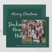 Decking nieuwe hallen | Aankondiging groen verhuiz (Voorkant / Achterkant)