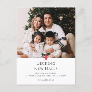 Decking Nieuwe Zalen Kerst Nieuwe Adres Foto Briefkaart