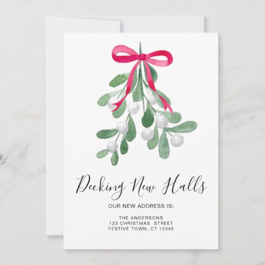 Decking Nieuwe Zalen Kerst Verhuizen Aankondiging (Voorkant)