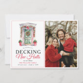 Decking Nieuwe Zalen Kerstdeur Foto Bewegen Aankondiging (Voorkant)