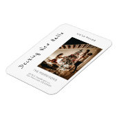 Decking nieuwe zalen Kerstmis foto verplaatsen Magneet (Linkerzijde)