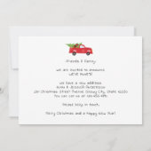 Decking Nieuwe Zalen Kersttruck Feestelijke Verhui Aankondiging (Achterkant)