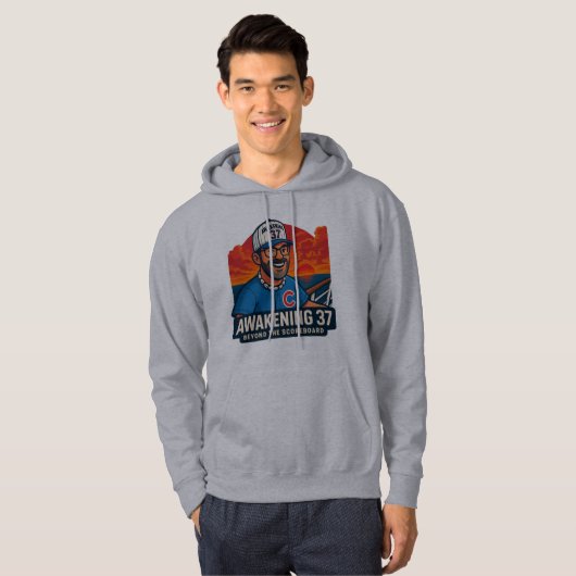Decks and Dingers Sunset Hoodie (Voorkant volledig)