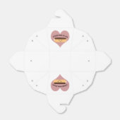 D'eclair-ation of Love Bedankdoosjes (Uitgevouwen)